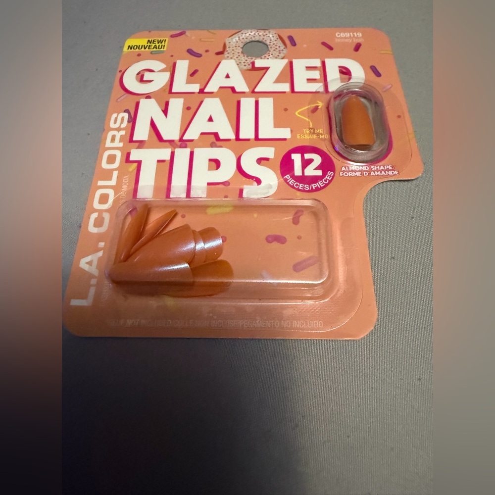 L.A. Colors Glazed Nail Tips
